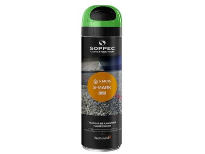 sprej fluorescenčný S-MARK, 500ml, zelený / spray