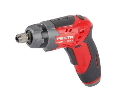 Skrutkovač AKU FESTA 1/4"  3,6V 1,5 Ah, nabíjačka, príslušenstvo