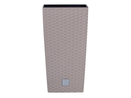 kvetináč 20cm RATO SQUARE DRTS200-7529U mocca plastový PROSPERPLAST