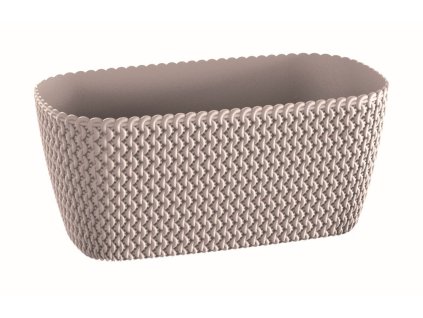 kvetináč truhlík 30cm SPLOFY CASE DSPC300-7529U mocca plastový