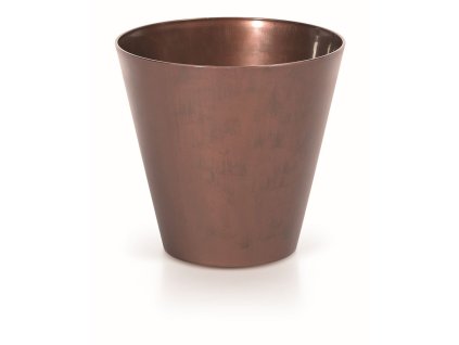 kvetináč 20cm TUBUS Corten DTUB200C-760U oceľ plastový PROSPERPLAST