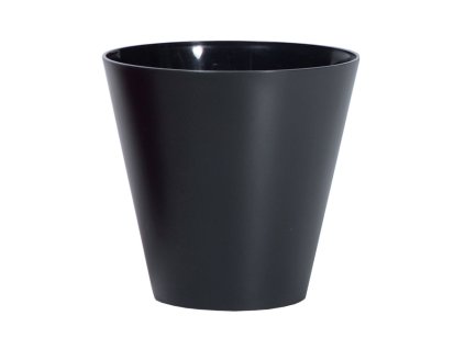 kvetináč 30cm TUBUS DTUB300-S433 antracit plastový PROSPERPLAST