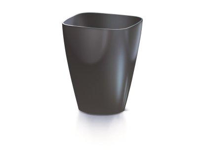kvetináč 13,2x13,2cm Coubi Orchid DUKO130-S433 antracit plastový