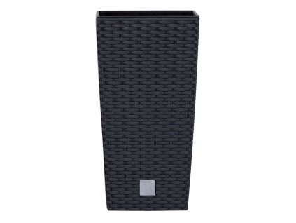 kvetináč 32,5cm RATO SQUARE DRTS325-S433 antracit plastový PROSPERPLAST