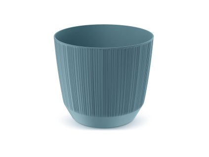 kvetináč 19,5cm RYFO DRF200-5415C škandinávsky modrý plastový PROSPERPLAST
