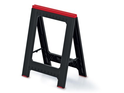 koza stavebná 580x50x793 TITAN STAND KTIS8060-S411 čierna plastová