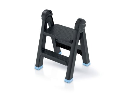 schodíky TITAN LADDER KLD4565-2717C čierne plastové Keden