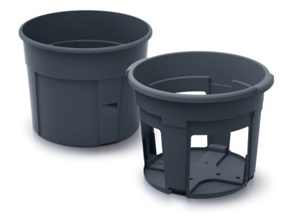 kvetináč na zemiaky 39,2cm POTATO GROWER IZIE400-S433 antracit plast