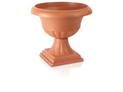 kvetináč 39,5cm ATENA GPN1-R624 terakota plastový PROSPERPLAST