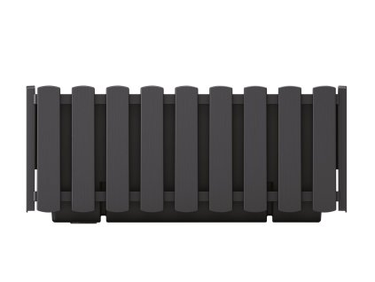 kvetináč truhlík 38cm BOARDEE FENCYCASE DDEF400-S433 antracit plastový