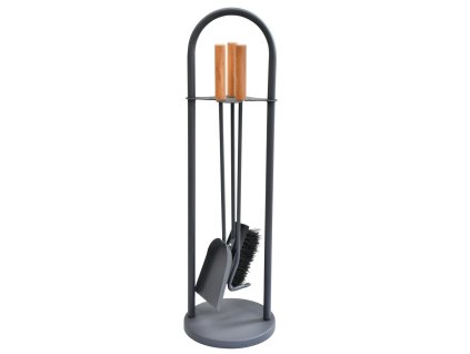 náradie krbové 55cm s drevenou rúčkou