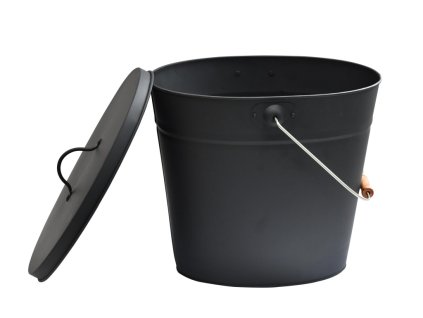 Nádoba na popol oválna 13l matná vedro