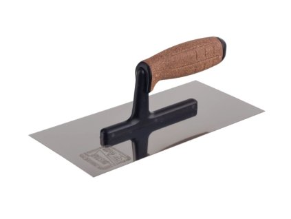 hladítko 270x130mm rovné nerezové korková rukoväť
