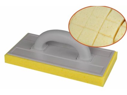 hladítko plastové 280x140x30mm špongia SMPX rastrovaná