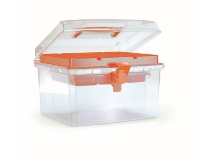 box organizér 245x214x158mm NUF SET 2v1 NUFS23HT-R395 oranžový plastový
