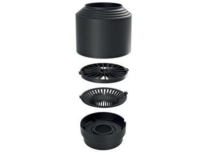 filter hrubých nečistôt dažďovej vody IFILW1-S411 čierny plastový