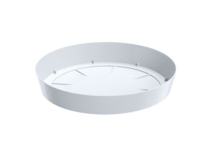 podložka pod kvetináč 23cm LOFLY PPLF230-S449 biela plastová PROSPERPLAST