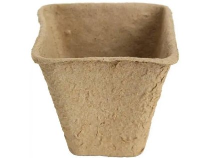 sadbovač papierový 8x8cm výška 7,5cm balenie 20ks