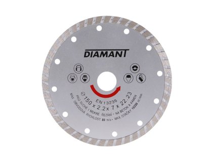 kotúč diamantový 150mm DIAMANT TURBO