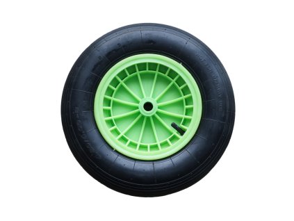 koleso náhradné 390mm nafukovacie svetlo zelené k fúriku LIVEX