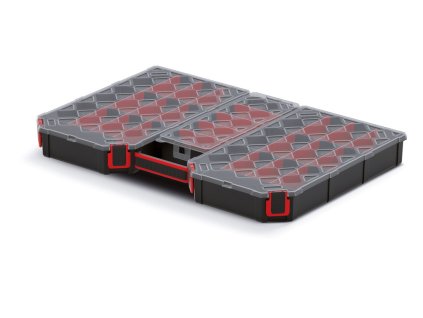 box organizér s priehradkami 57,7x39x6cm TAGER KTG60406S-S429 čierny