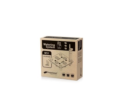 zavlažovací systém 21cm SQUARE WS1 čierny plastový Prosperplast