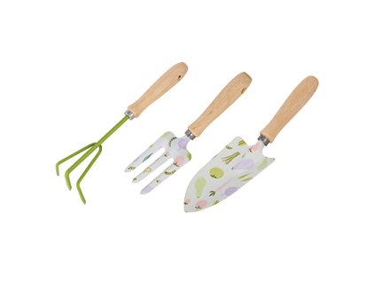 Náradie záhradné sada GREENMILL LADY GR0154 s drevenou rukoväťou Floraland