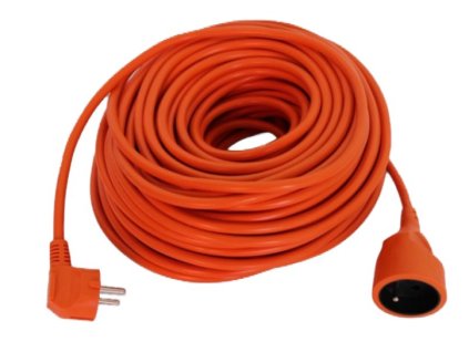 kábel predlžovací 30m oranžový max. 3680W detska poistka