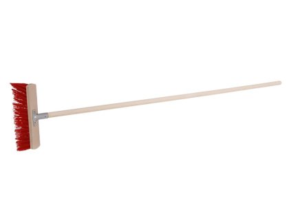 zmeták ulicový 30cm s násadou 150cm / metla cestárska LEVIOR 52190
