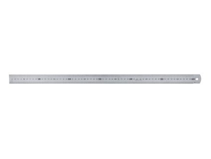 meradlo oceľové 600 mm INOX / pravítko