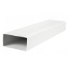 potrubie pevné plastové, ploché 60x204mm; 1,5m
