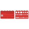 Držiak na náradie sada 2ks 190x111mm BINEER SHELFS KBS20-3020 červený plast