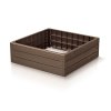 záhon vyvýšený 75,6cm BASE WOODY IBWS-7587U rustikálny tehlový plastový