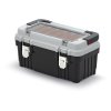 box so zámkami 54x27,8x26,9cm OPTIMA KOPA5530SM-4C čierny-sivý
