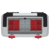 Box na náradie 54x27,8x26,9cm OPTIMA KOPA5530B-4C čierny-sivý