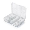 Box organizér 19,3x14,7x3,5cm SQR KSQ20154-S429 transparentný plastový