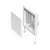 mriežka vetracia MV 250/150VRs nadstavec+regulácia ventilačná