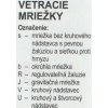 mriežka vetracia MV 250/150VRs nadstavec+regulácia ventilačná