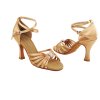 S92311 Tan Satin Vegan 1