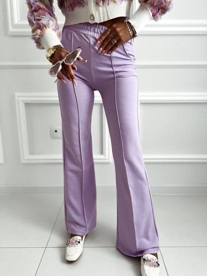 Dámske teplákové nohavice Daphne - fialové