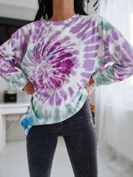 Dámska mikina Batik - fialová