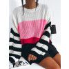 Oversize pruhovaný sveter Marionn