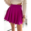Skladané sukňové kraťasy Giselle - cyklamenové