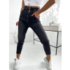 Elastické Boyfriend jeans M.S1ara - čierne