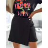 Sukňové kraťasy Lizzie - čierne
