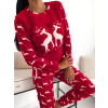 Vianočný domáci komplet Roxy - červený2