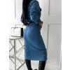 Elastické rifľové šaty Corie - modré2