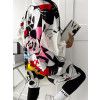 Oversize košeľa s potlačou Minnie a Mickey - biela2