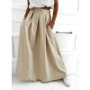 Maxi dlhá sukňa Hazel - bežová