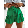 Dámske volánové kraťasy Daniels - zelené